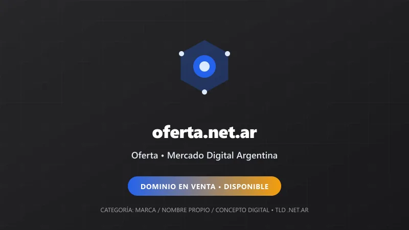 Identidad gráfica y activo digital para Oferta en Argentina
